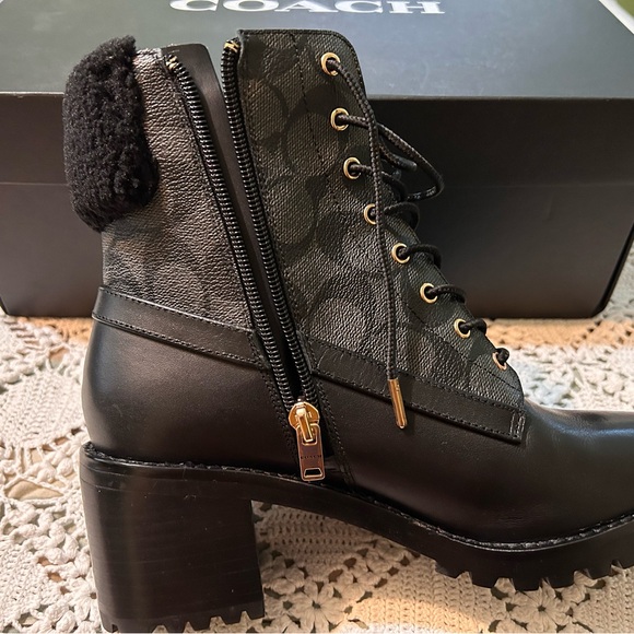 JILL LEATHER BOOT BLACK US 7.5 B Never worn still brand new. - Picture 7 of 13